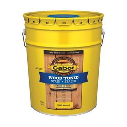 Cabot Wood Toned Low VOC Transparent Natural Oil-Based Alkyd Deck and Siding Stain 5 gal