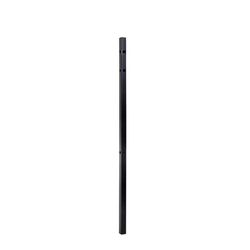 Fortress Building Products Athens 72 in. H X 2 in. W X 2  L Black Aluminum Corner Post