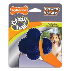 Nylabone Power Play For Dog Blue Rubber Ball Dog Toy Large 1 pk