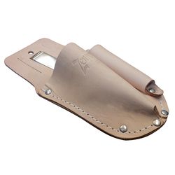 Zenport 1 pocket Leather Belt Sheath Tan One Size Fits All