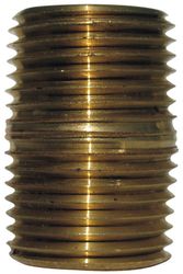 JMF Company 3/8 in. MPT Brass Close Nipple