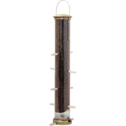 Aspects Aspects Wild Bird and Finch 1.75 qt Polycarbonate Thistle Tube Hanging Bird Feeder 10 ports