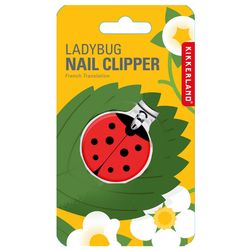 Kikkerland Red Lady Bug Nail Clippers 1 pk
