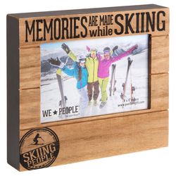 Pavilion We People Natural Black/Brown MDF Picture Frame 4 x 6 in.