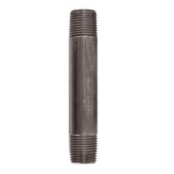 STZ Industries 1/2 in. MIP each X 1/2 in. D MIP Black Steel 4-1/2 in. L Nipple
