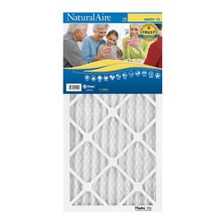 NaturalAire 12 in. W X 24 in. H X 1 in. Synthetic 13 MERV Pleated Air Filter 1 pk