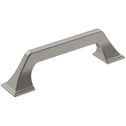 Amerock Exceed Transitional Arch Cabinet Pull 3-3/4 in. Satin Nickel Silver 1 pk