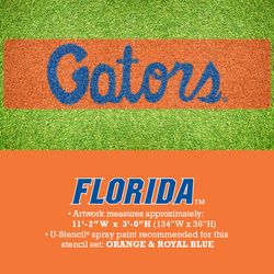 U-Stencil Gators Florida Lawn Stencil
