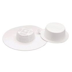 Plumb Pak 5-9/16 in. D Plastic Strainer Guard White