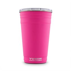 Yukon Outfitters 20 fl. oz. Shocking Pink BPA Free Insulated Cup
