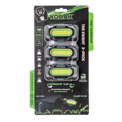 Kodiak 560 lm Black LED Rechargeable COB Head Lamp