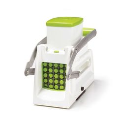 Starfrit White/Green Plastic/Stainless Steel Cuber And Fry Cutter