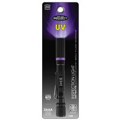 Police Security UV Light Black LED Pen Light AAA Battery