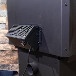 Cleveland Iron Works Steel Wood Stove Blower