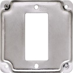 Raco Square Steel 1 gang 4.125 in. H X 4.125 in. W Exposed Work Cover