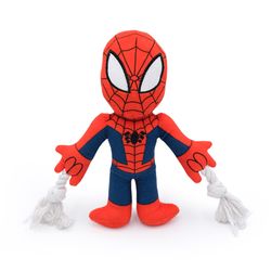 ZippyPaws Marvel For Dog Blue/Red Plush Birthday Donutz Dog Toy 1 pk