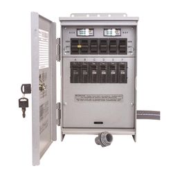Reliance Controls Pro/Tran 2 30 amps 120/240 V 6 space 6 circuits Surface Mount Transfer Switch
