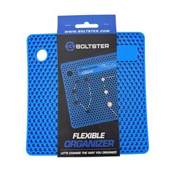 Boltster 10 in. W X 0.4 in. H Bolt & Fastener Organizer Silicone Blue