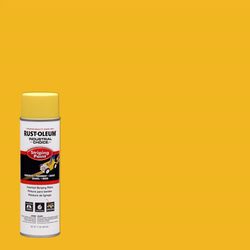 Rust-Oleum Industrial Choice Gloss Yellow Inverted Striping Paint 18 oz