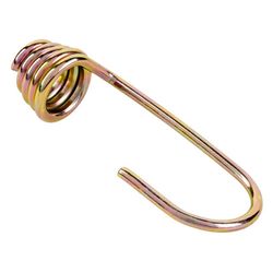 Keeper Gold Bungee Cord Hooks 1/4 in. L X 5/16 in. 4 pk