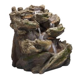 Alpine Fiberglass/Resin Assorted Fountain