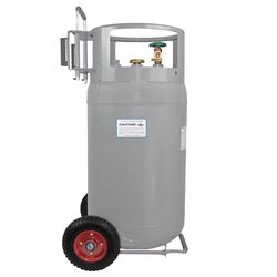Flame King 60 lb Steel Empty LP Tank with Gauge