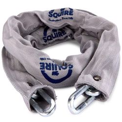 Squire 4 in. W Hardened Steel 4-Pin Tumbler Chain And Lock