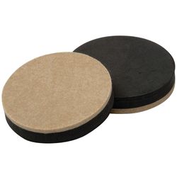 Shepherd Hardware Tan 1 in. Adhesive Felt Sliders 4 pk