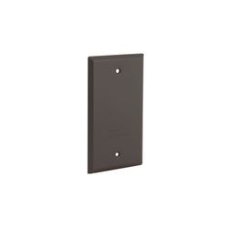 Bell Rectangle Aluminum 1 gang 4.53 in. H X 2.78 in. W Weatherproof Cover