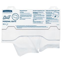 Scott Pro Flushable Toilet Seat Covers 1 Rolls 125 sheet 18 in.