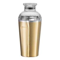 OGGI 17 oz Gold Stainless Steel Cocktail Shaker