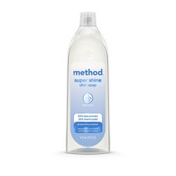 Method Super Shine Free & Clear Scent Liquid Dish Soap 16 oz 1 pk