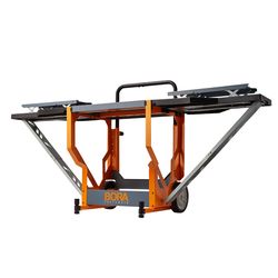 Bora Portacube 31 in. L X 29 in. W X 34 in. H Rolling Miter Saw Station