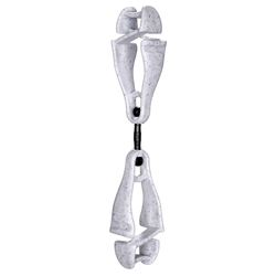 Ergodyne Squids Swivel Glove Clip Holder Granite One Size Fits All 1 pk