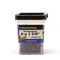 Big Timber No. 6 Sizes X 1-5/8 in. L Phillips Fine Drywall Screws 1 lb 225 pk