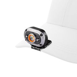 NEBO Mycro 450 lm Gray LED Rechargeable Head Lamp