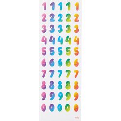 OOLY Stickiville Rainbow Numbers Stickers 1 pk