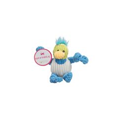 HuggleHounds Wee Huggles For Dog Assorted Moose, Cow, Duck, Bunny, Fox and Sock Monkey Dog Toy 6 pk