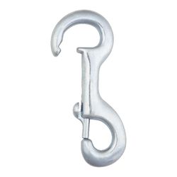 Campbell 1/2 in. D X 5-1/4 in. L Zinc-Plated Iron Open Eye Bolt Snap 200 lb