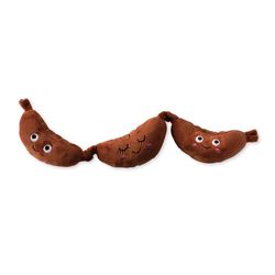 Pet Shop by Fringe Studio Wagsdale For Dog Brown Plush Making Ends Meat Dog Toy 1 pk