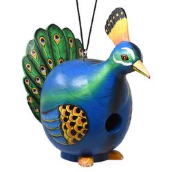 Songbird Essentials 9.45 in. H X 5.91 in. W X 9.84 in. L Wood Bird House