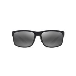 Maui Jim Pokowai Arch Sunglasses Unisex Matte Black Frame Neutral Gray Lens Polarized