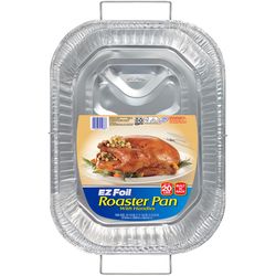 Hefty EZ Foil 11-3/4 in. W X 16-1/8 in. L Roasting Rack and Pan Silver