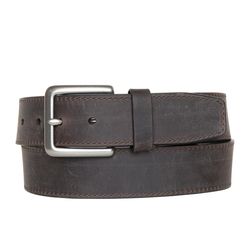 Wolverine Leather Rugged Patch Belt 1.5 in. W Brown