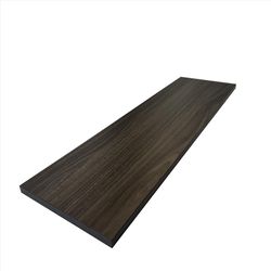 ATC 0.63 in. H X 11.8 in. W X 36 in. D Espresso Wood Shelf Board