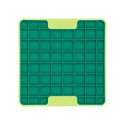 LickiMat Mini Tuff Playdate Green Plastic Slow Feeder For Dogs