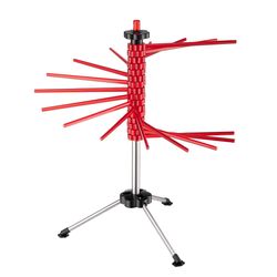 Fante's Red Stainless Steel/ABS Plastic Collapsible Pasta Drying Rack 4.5 lb