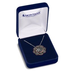 Montana Silversmiths Women's Wildflower Bouquet Necklace Brass
