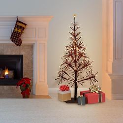 Alpine 5 ft. Slim Christmas Tree