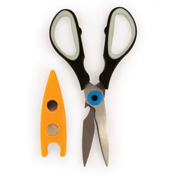 Kikkerland 9 in. Stainless Steel Smooth Scissor Shears Scissor Shears 2 pc